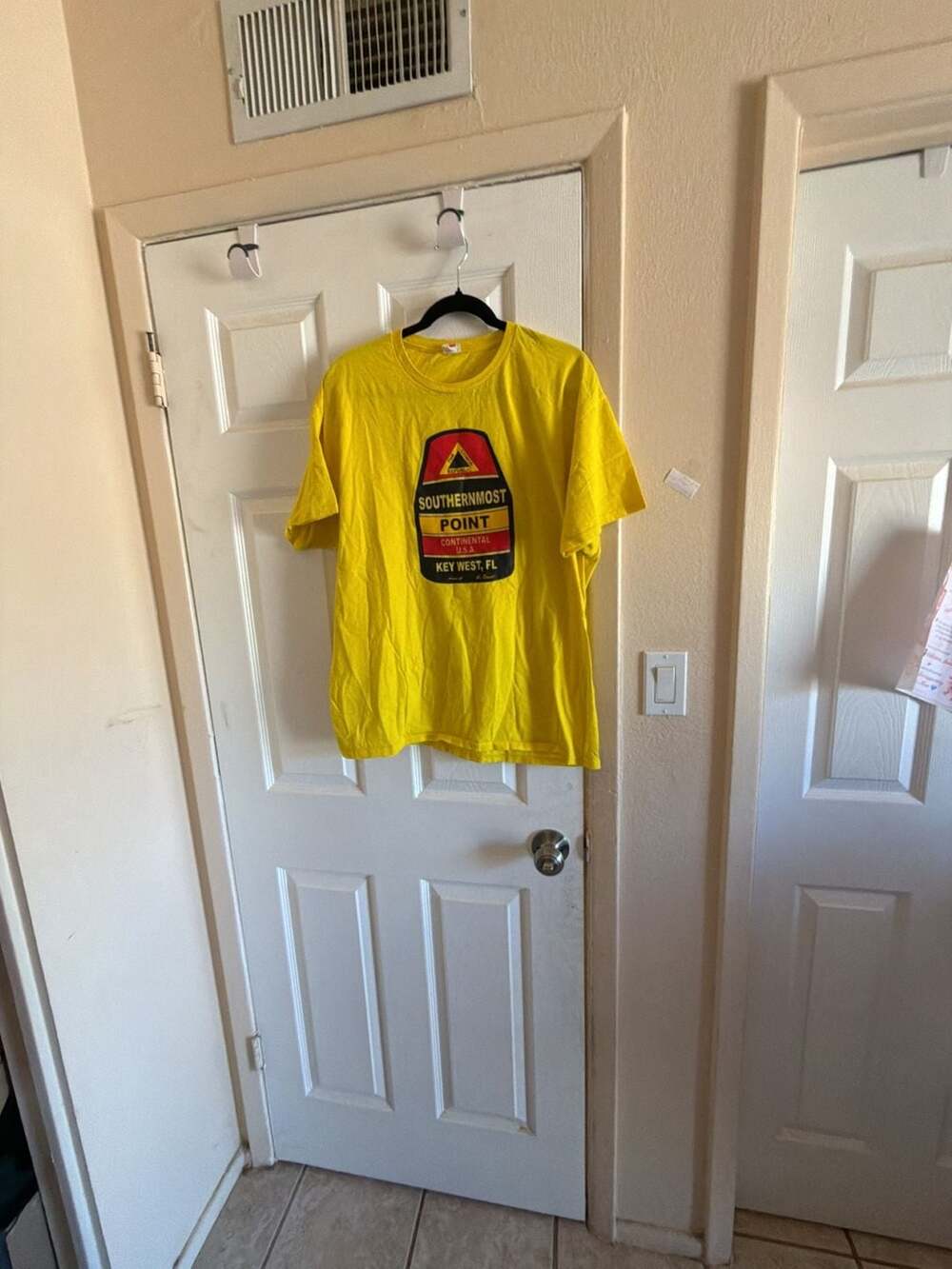 Conch Republic T-Shirt Southernmost Point Key West FL Yellow